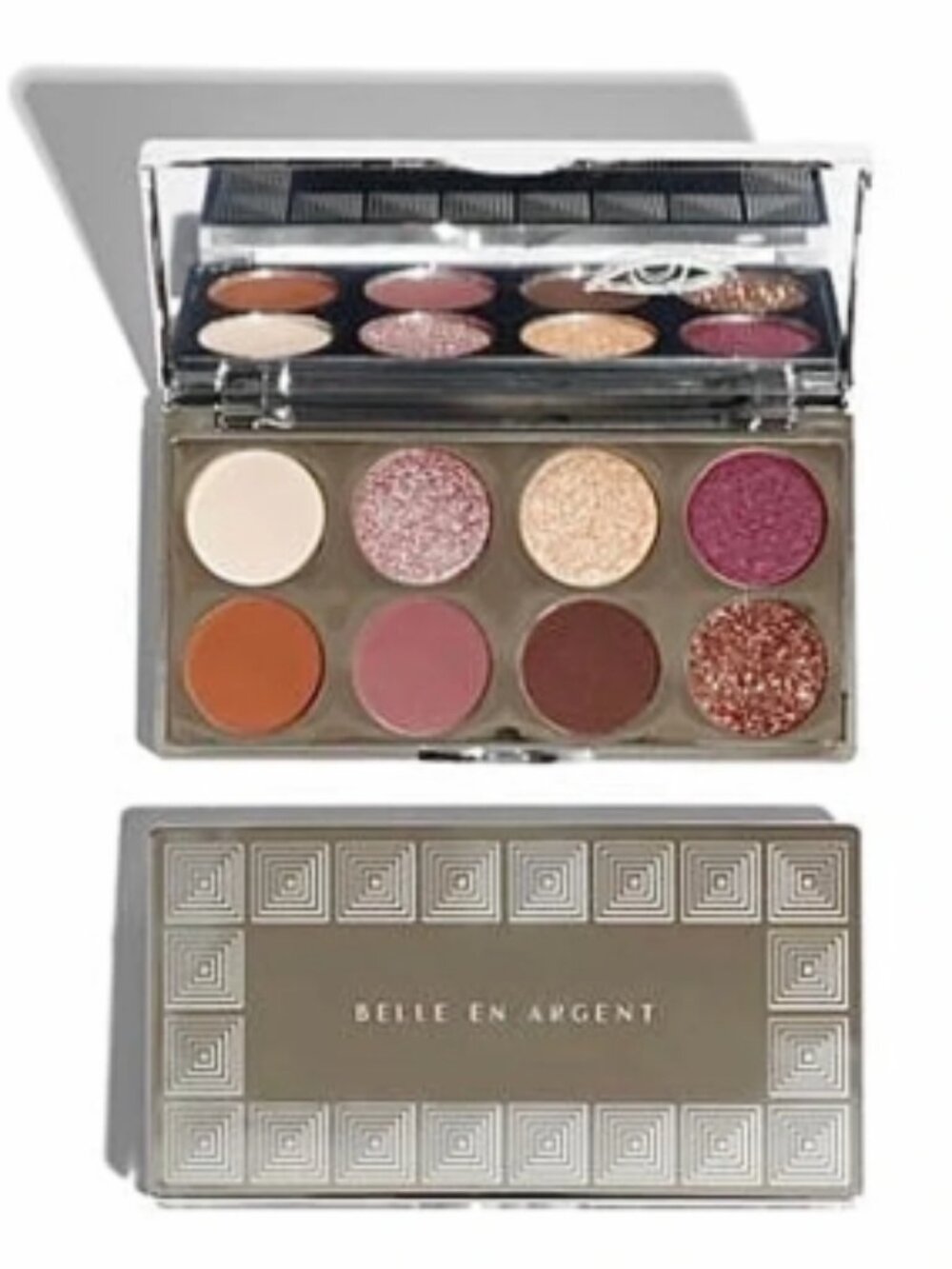 BELLE EN ARGENT 'Plum Premonition' Eyeshadow Palette - 8 shades - NEVER USED